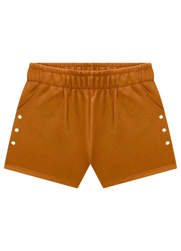 Milon - Conjunto Infantil Menina Lettering  Amarelo 3