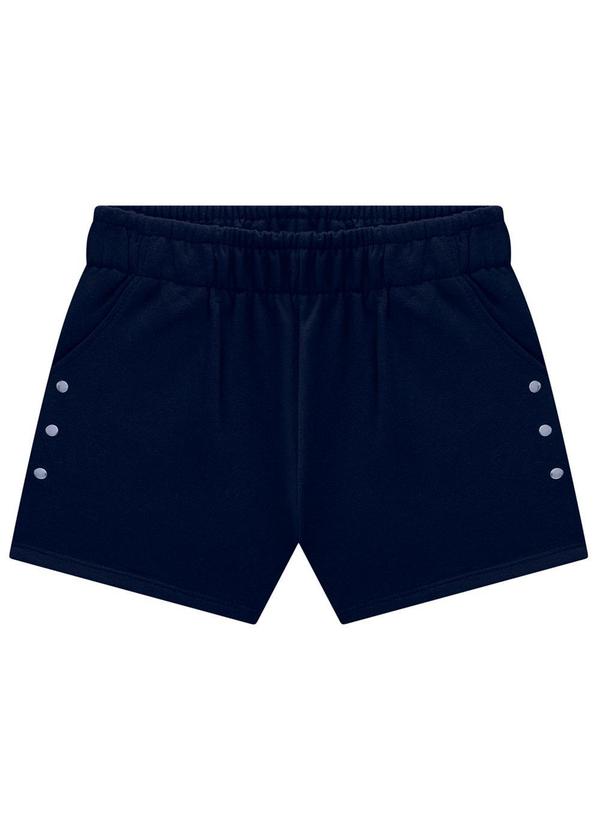 Milon - Conjunto Infantil Menina Lettering  Azul 3