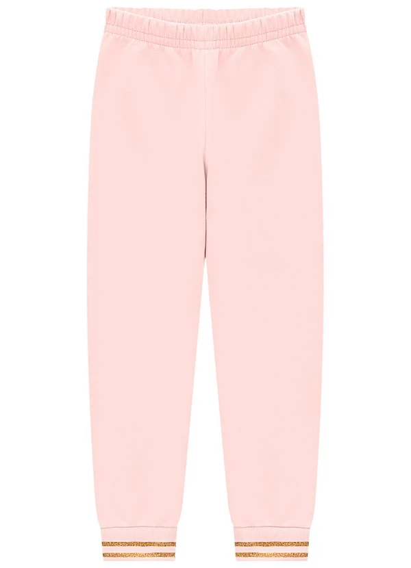 Milon - Conjunto Infantil Menina Lettering Rosa 3