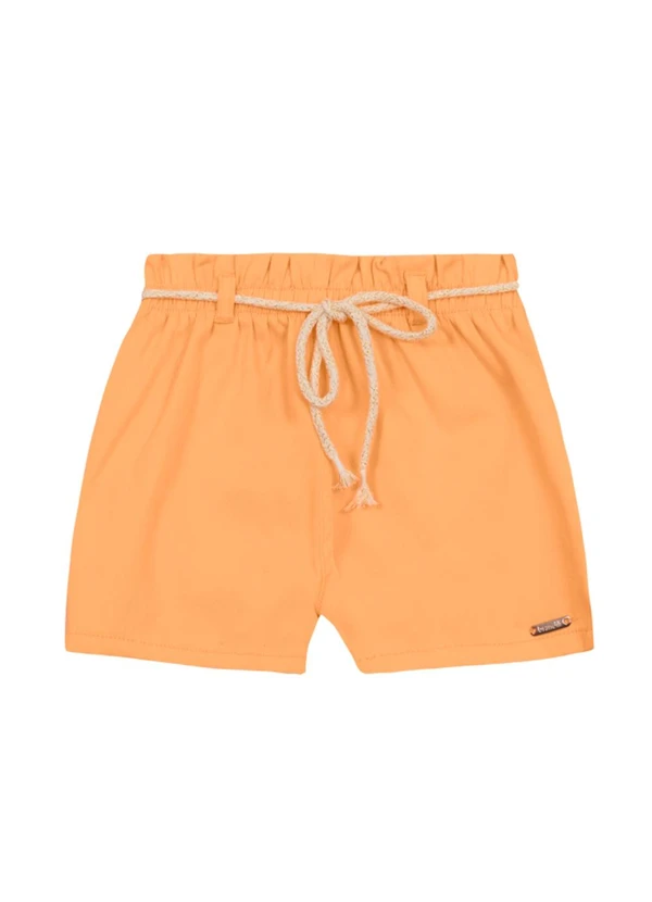 Brandili - Conjunto Infantil Menina Metalizado Bege 4