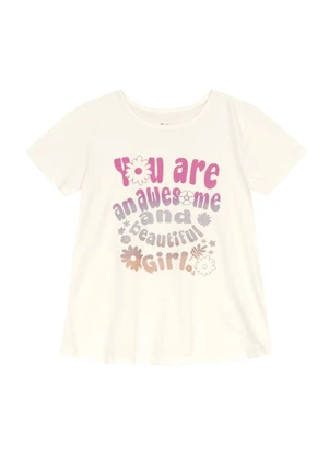 Brandili - Conjunto Infantil Menina Metalizado Bege - BRANDILI