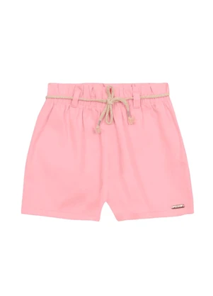 Brandili - Conjunto Infantil Menina Metalizado Branco - BRANDILI