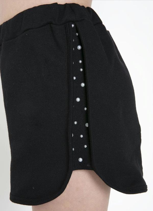 Outlet - Conjunto Infantil Preto com Pérola 6