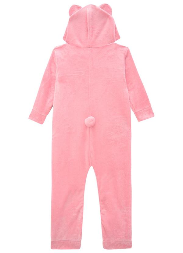 Marlan - Kigurumi Ursa em Pelo Comfort Dublado Rosa 3