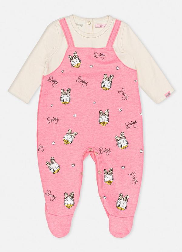 Momi - Macacão Daisy Neon Rosa