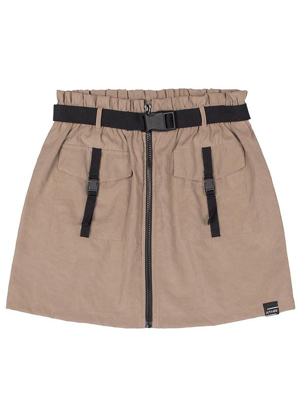 Authoria - Saia Cargo Feminino Bege
