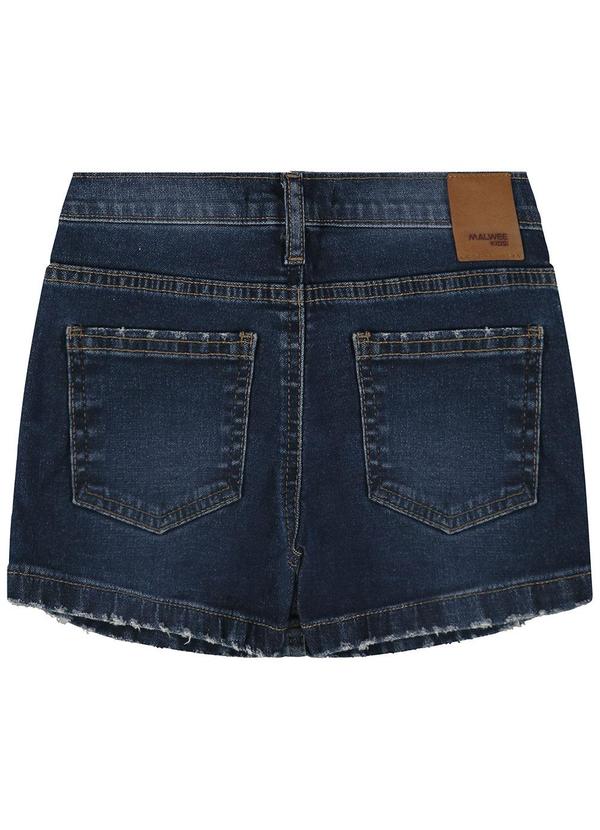 Malwee Kids - Shorts-Saia Jeans Azul Escuro 2