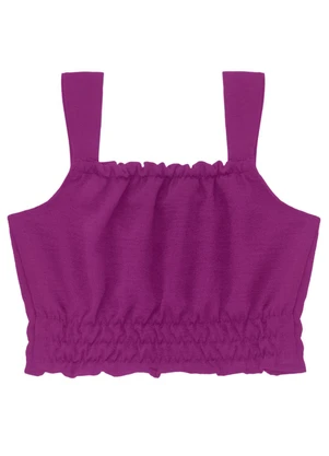 Minty - Blusa de Alça Juvenil Feminina Roxo - MINTY