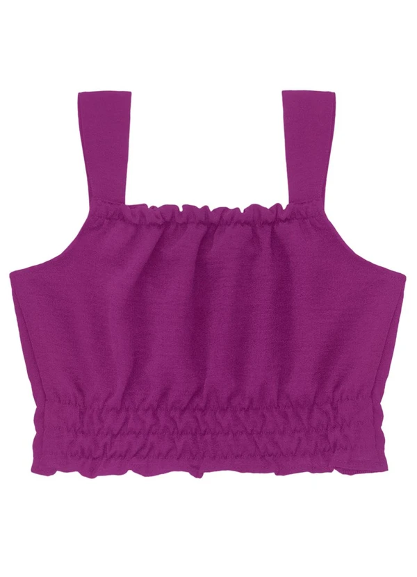 Minty - Blusa de Alça Juvenil Feminina Roxo
