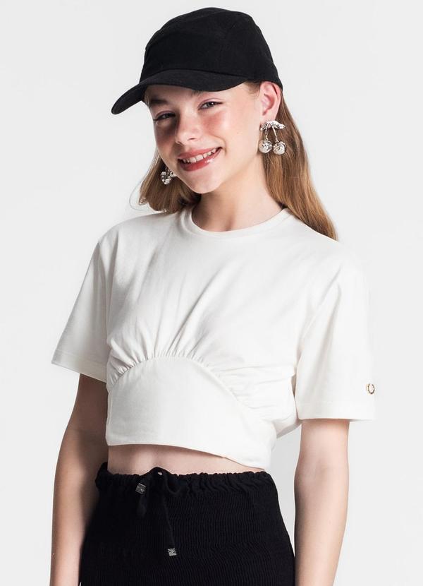 Minty - Blusa Juvenil Feminina Bege 4