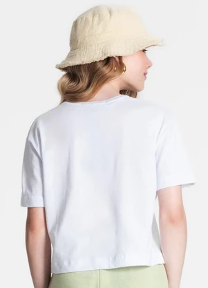 Minty - Blusa Juvenil Feminina Branco - MINTY