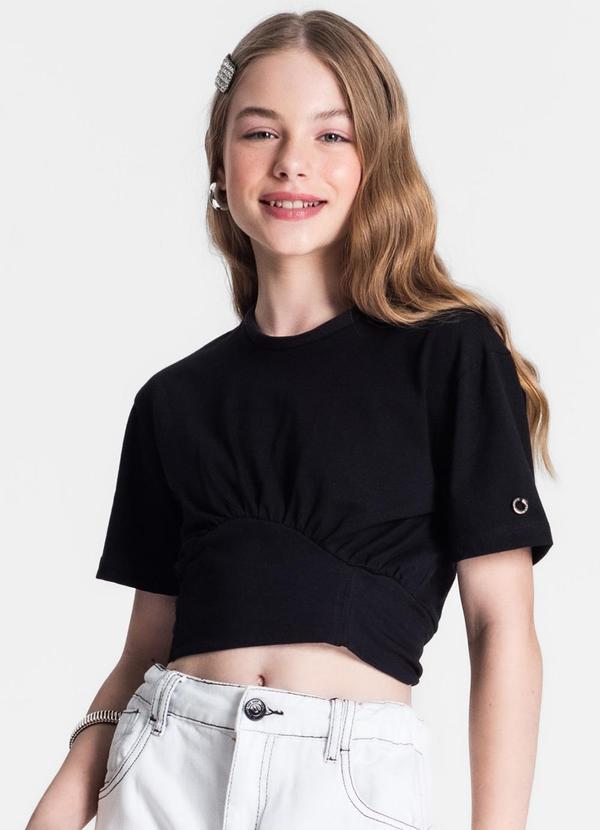Minty - Blusa Juvenil Feminina Preto 1