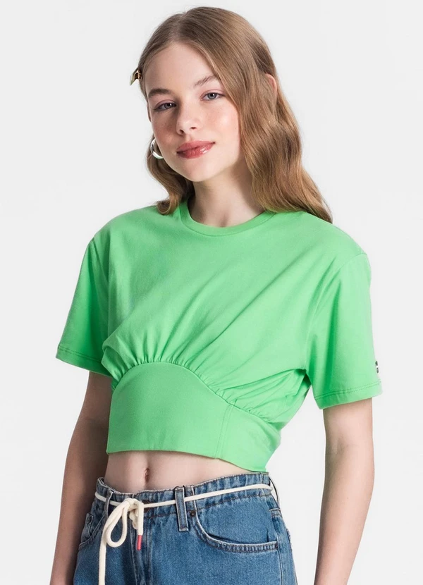 Minty - Blusa Juvenil Feminina Verde 4