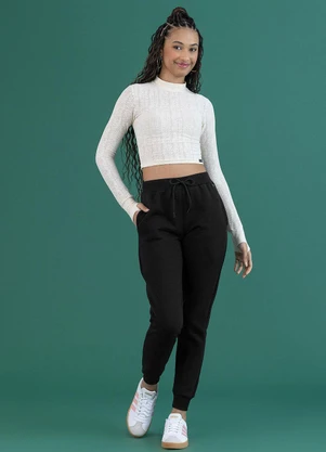 Soft Bonni - Calça Básica Teen Preto - SOFT BONNI