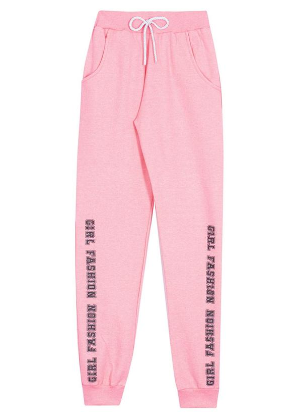 Sempre Kids - Calça Feminino Fashion Rosa