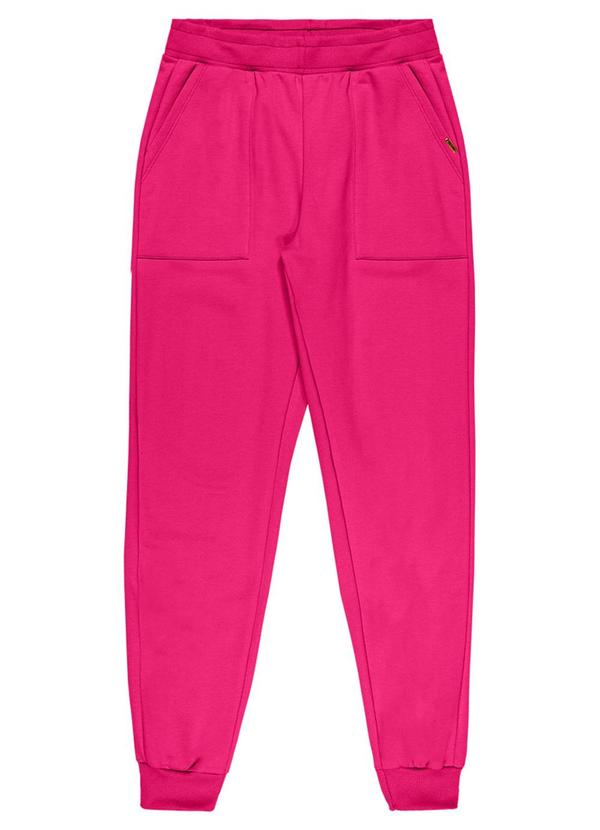 Rezzato - Calça Jogger Bolsos Feminino Rosa