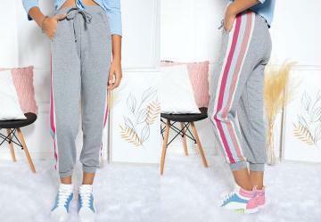 Cala Juvenil Preta Jogger com Bolsos