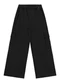 Outlet - Calça Wide Cargo Teen Feminino Rosa  - variação: Preto
