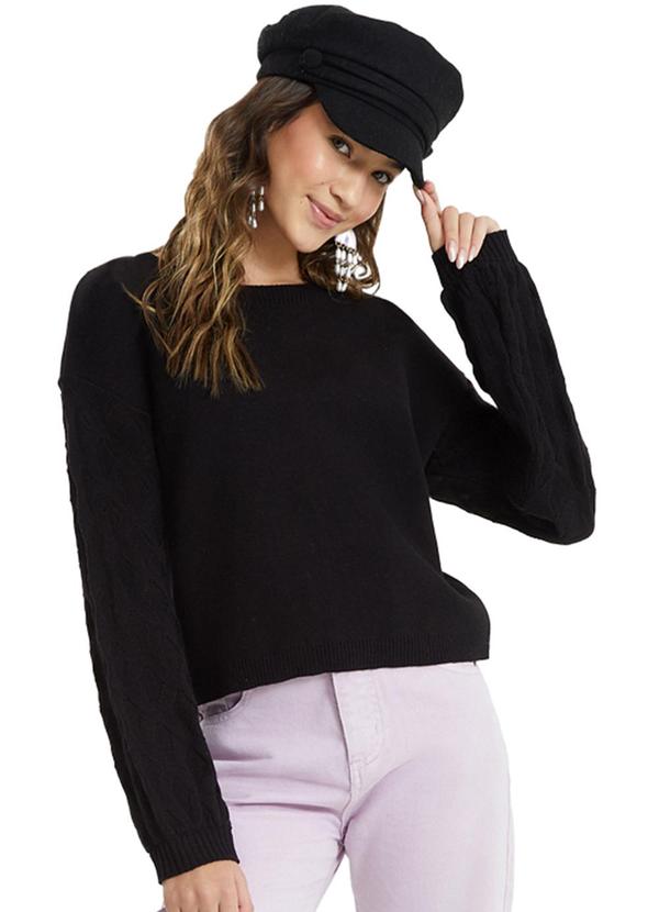 Amora - Casaco Teen Menina Preto