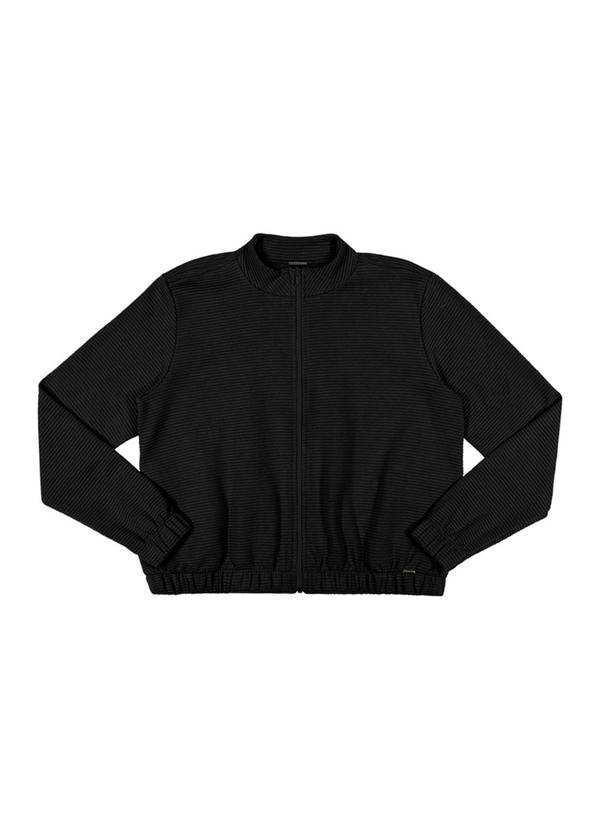 Rezzato - Jaqueta Canelada Feminino Preto