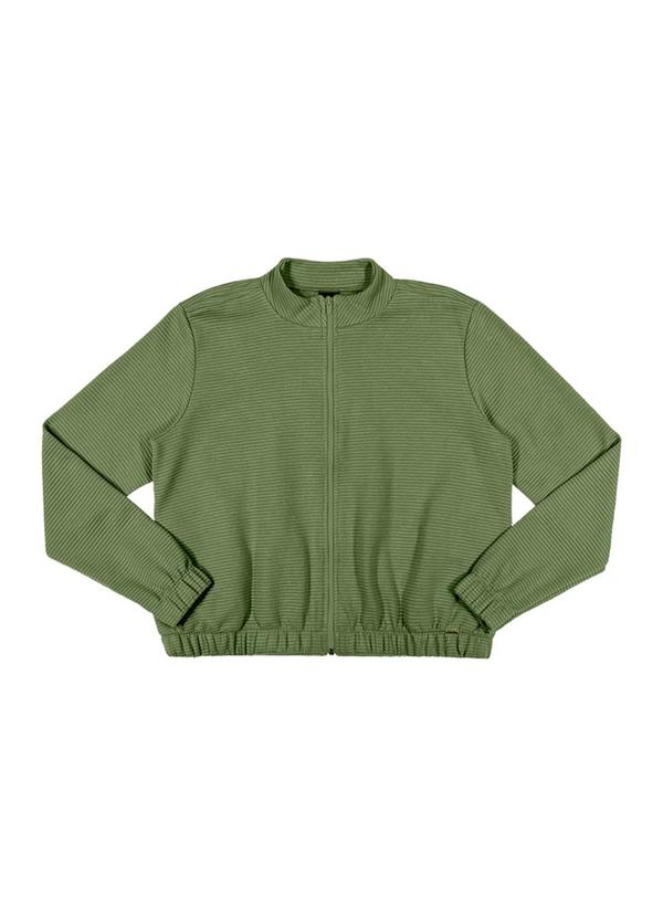 Rezzato - Jaqueta Canelada Feminino Verde