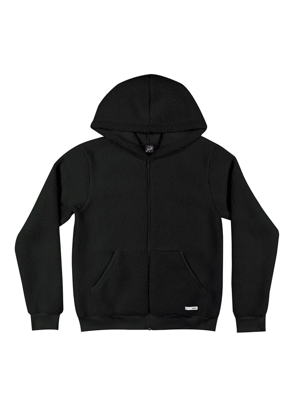 Elian - Jaqueta Juvenil Menina em Pelo Beats Preto 1