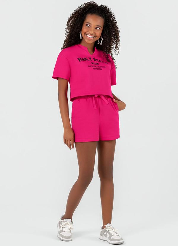 Rezzato - Moletom Girls Feminino Rosa  2