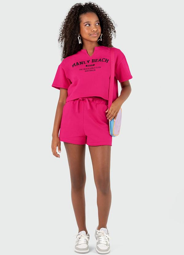 Rezzato - Moletom Girls Feminino Rosa  3