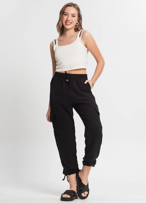 Minty - Regata Juvenil Feminina em Ribana Canelada Bege 3