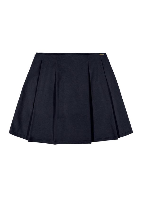 Rezzato - Saia Curta Colegial Feminino Azul