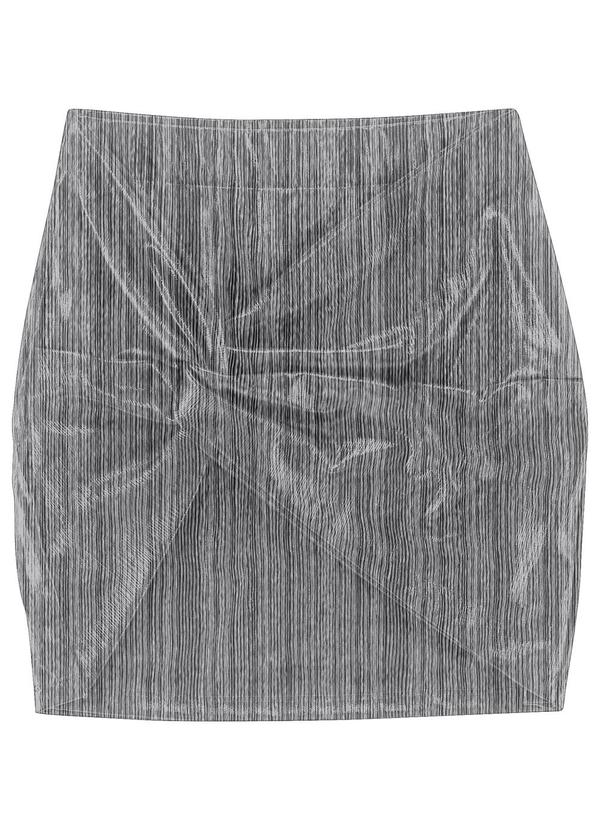 Minty - Saia Juvenil Menina Cinza