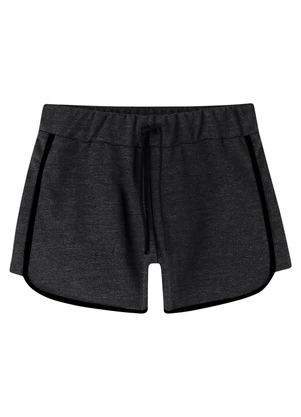 Amora - Short Menina Cinza - AMORA