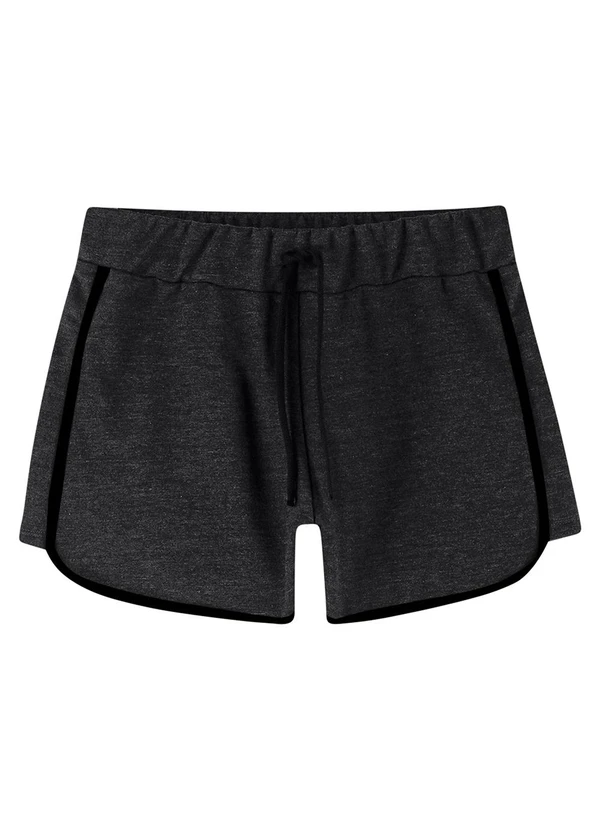 Amora - Short Menina Cinza