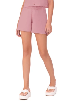 Amora - Short Teen Menina em Tricoline - AMORA