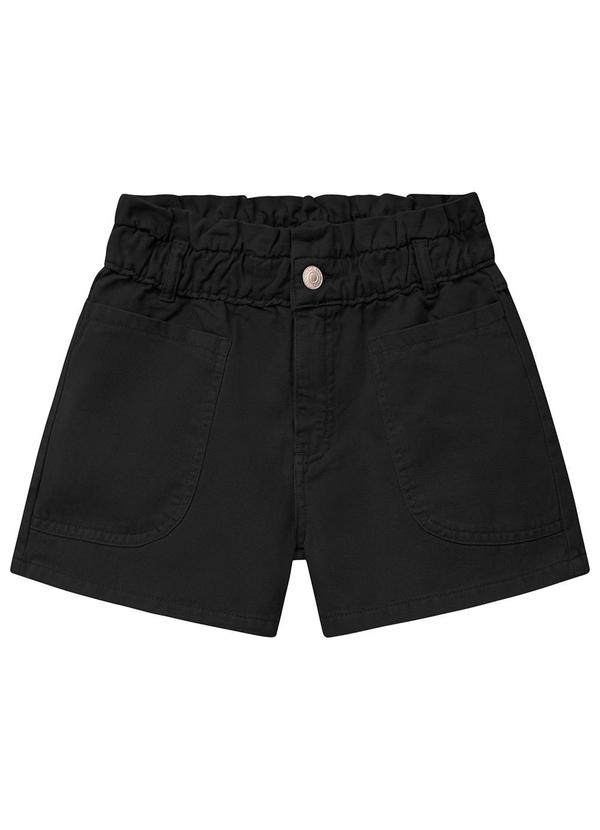 Amora - Short Teen Menina Preto