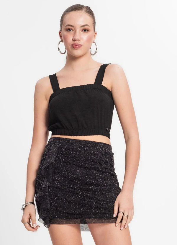 Minty - Top Juvenil Feminino Preto 4