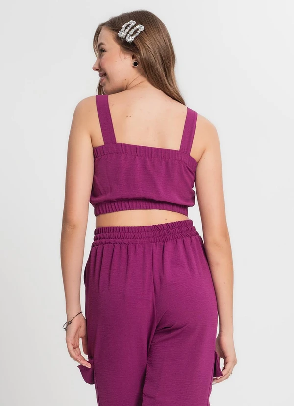 Minty - Top Juvenil Menina Roxo 3