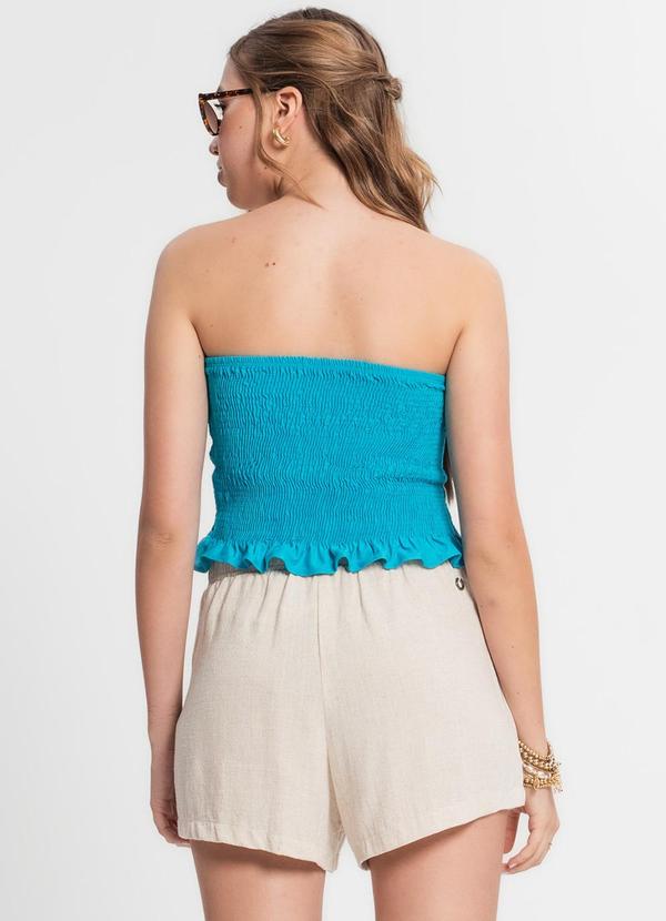 Minty - Top Juvenil sem Alça Azul 2