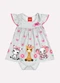 Kyly - Vestido Bebê Menina Bichinhos Cinza - variação: Cinza
