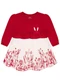 Milon - Vestido Bebê Menina Estampa Vermelho - variação: Vermelho