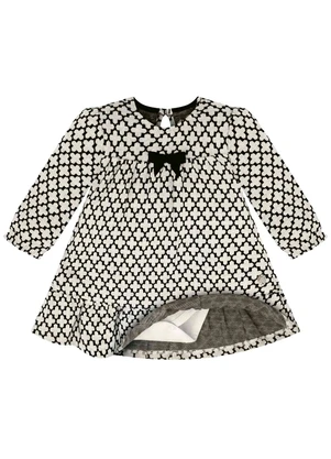 Milon - Vestido Bebê Menina Off White - MILON