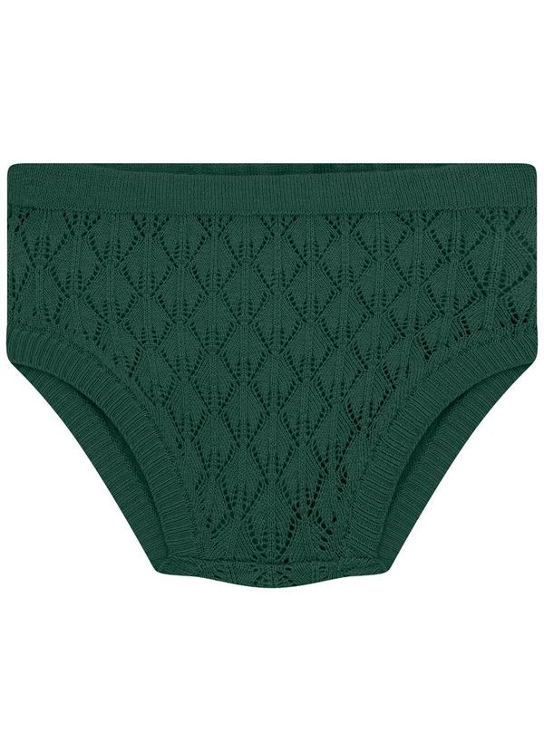 Milon - Vestido com Calcinha Bebê Menina Verde 2