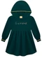 Milon - Vestido Infantil Menina Bordado Verde - variação: Verde