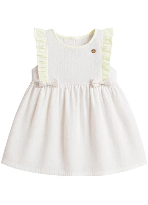 Milon - Vestido Infantil Menina Branco - MILON