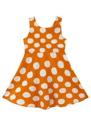 Milon - Vestido Infantil Menina Estampa Amarelo - MILON