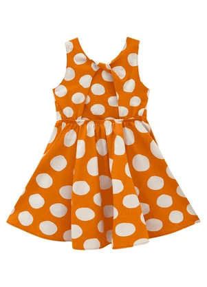 Milon - Vestido Infantil Menina Estampa Amarelo - MILON