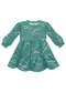Milon - Vestido Infantil Menina Estampa Verde - variação: Verde