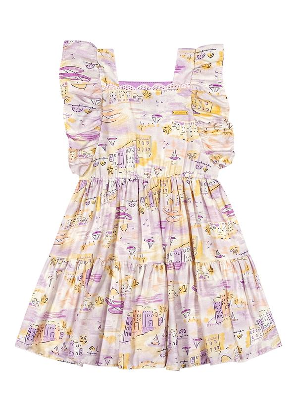 Colorittá - Vestido Infantil Menina Roxo 2