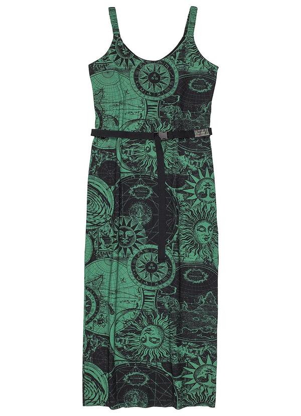 Authoria - Vestido Midi de Tule Coleção Mapa Astral Verde 2