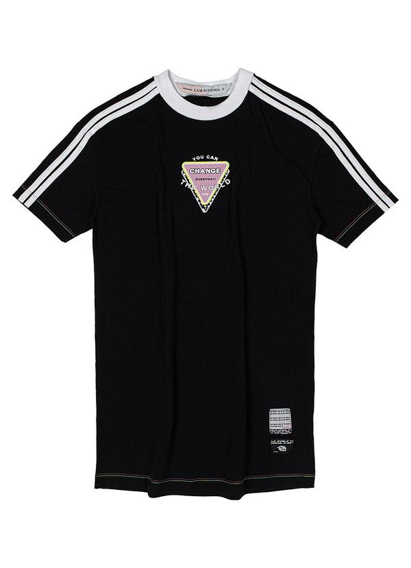 I Am - Vestido T-Dress Teen Preto 3